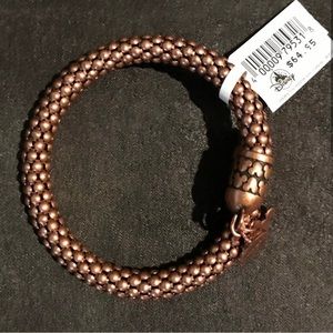 Alex and Ani rose gold wrap around bracelet